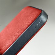 Универсальный аккумулятор EMBER 10 (10000мАч) с быстрой зарядкой, бордовый Бордовый