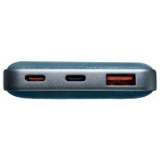 Универсальный аккумулятор EMBER 10 (10000мАч) с быстрой зарядкой, голубой Голубой