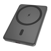 Универсальный аккумулятор MAGIX Pro 5 (5000мАч) с быстрой и беспроводной зарядкой, черный Черный