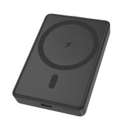 Универсальный аккумулятор MAGIX Pro 10 (10000мАч) с быстрой и беспроводной зарядкой, черный Черный