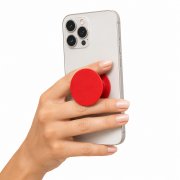 Подставка-держатель для телефона PopSocket, красный арт. 37015D.05