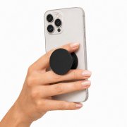Подставка-держатель для телефона PopSocket, чёрный арт. 37015D.02