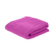 Плед PLAIN, 100х140 см, флис 150 гр/м2; 100% полиэстер Розовый
