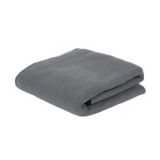 Плед PLAIN, 100х140 см, флис 150 гр/м2; 100% полиэстер Серый