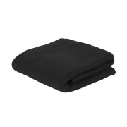 Плед PLAIN, 100х140 см, флис 150 гр/м2; 100% полиэстер Черный