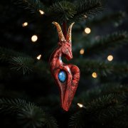 Елочная игрушка Коза арт. 82910 Елочная игрушка Коза арт. 82910