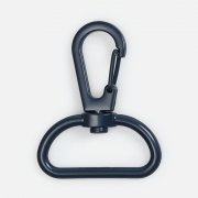 Застежка-карабин Snap Hook, L, темно-синяя