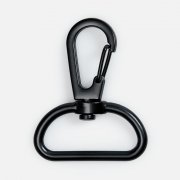 Застежка-карабин Snap Hook, L, черная