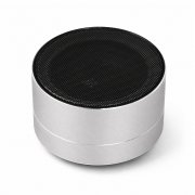 Беспроводная Bluetooth колонка MuzOn, серебристая