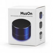 Беспроводная Bluetooth колонка MuzOn, черная арт. 11036.02