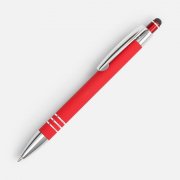 Ручка шариковая Sansen Soft Touch со стилусом, красная арт. 19661.50 Ручка шариковая Sansen Soft Touch со стилусом, красная арт. 19661.50