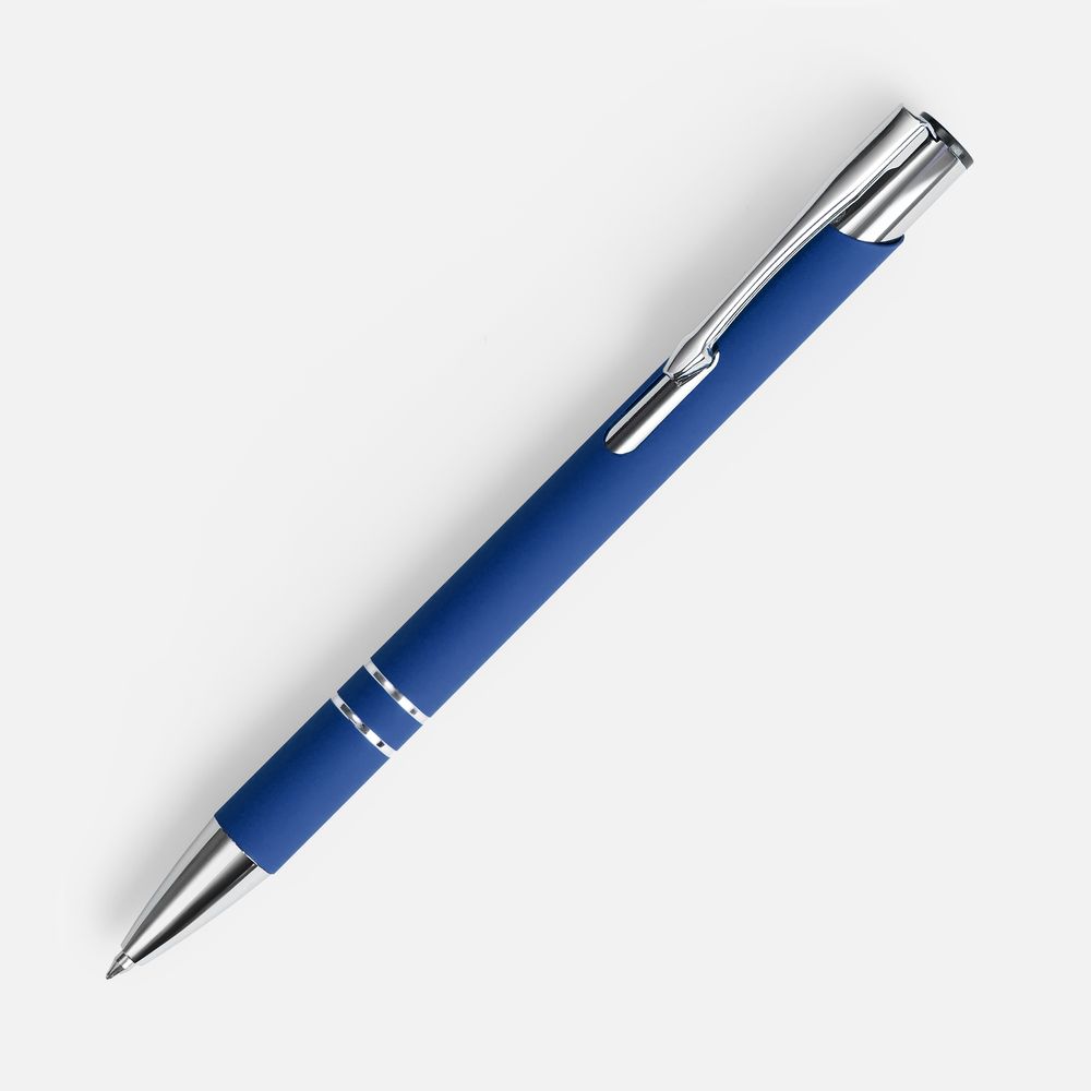 Ручка шариковая Keskus Soft Touch в футляре, синяя арт. 21066.40 Ручка шариковая Keskus Soft Touch в футляре, синяя арт. 21066.40