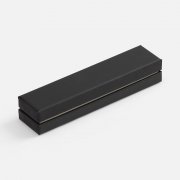 Ручка шариковая Keskus Soft Touch в футляре, черная арт. 21066.30