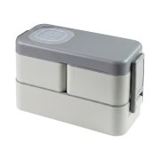 Ланч-бокс  BIEN;1050 мл, 19.5x8.8x12.4 см; серый Бежевый