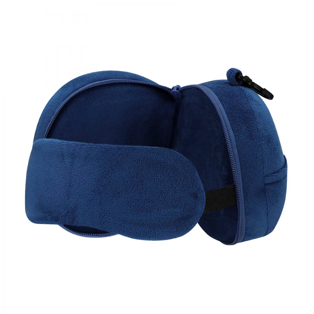 Подушка-маска для путешествий Mask, тёмно-синяя арт. 32002.15 Подушка-маска для путешествий Mask, тёмно-синяя арт. 32002.15