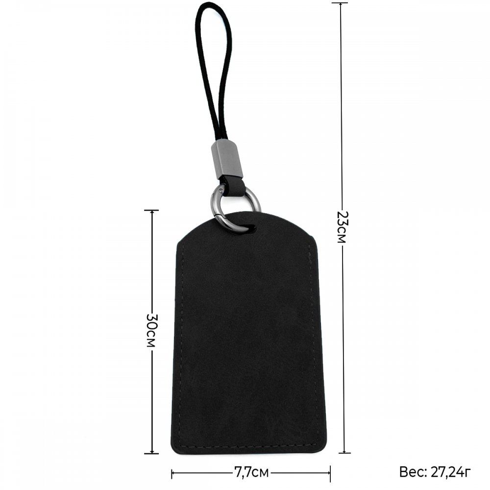 Багажная бирка JetTag, чёрный арт. 41010.02 Багажная бирка JetTag, чёрный арт. 41010.02