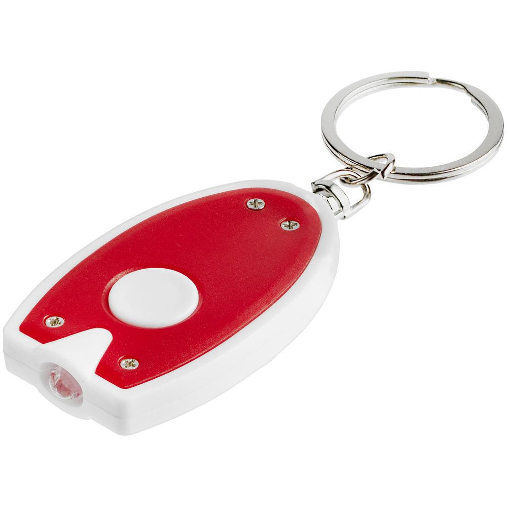 Брелок-фонарик Vivid, ver.2 в пакете, красный с белым арт. 20744.50 Брелок-фонарик Vivid, ver.2 в пакете, красный с белым арт. 20744.50