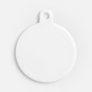 Подвеска Round, 3D-печать, белая