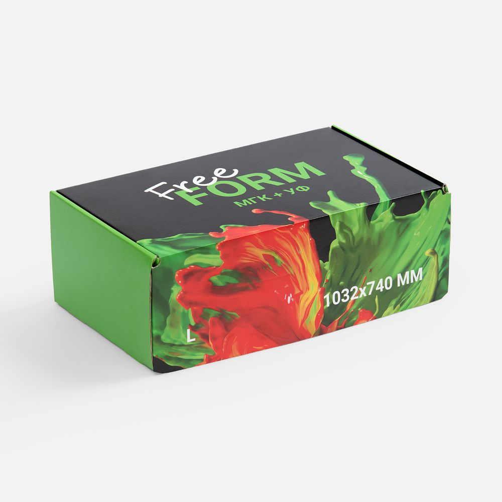 Коробка с печатью на заказ Freeform, L арт. 25099.04 Коробка с печатью на заказ Freeform, L арт. 25099.04
