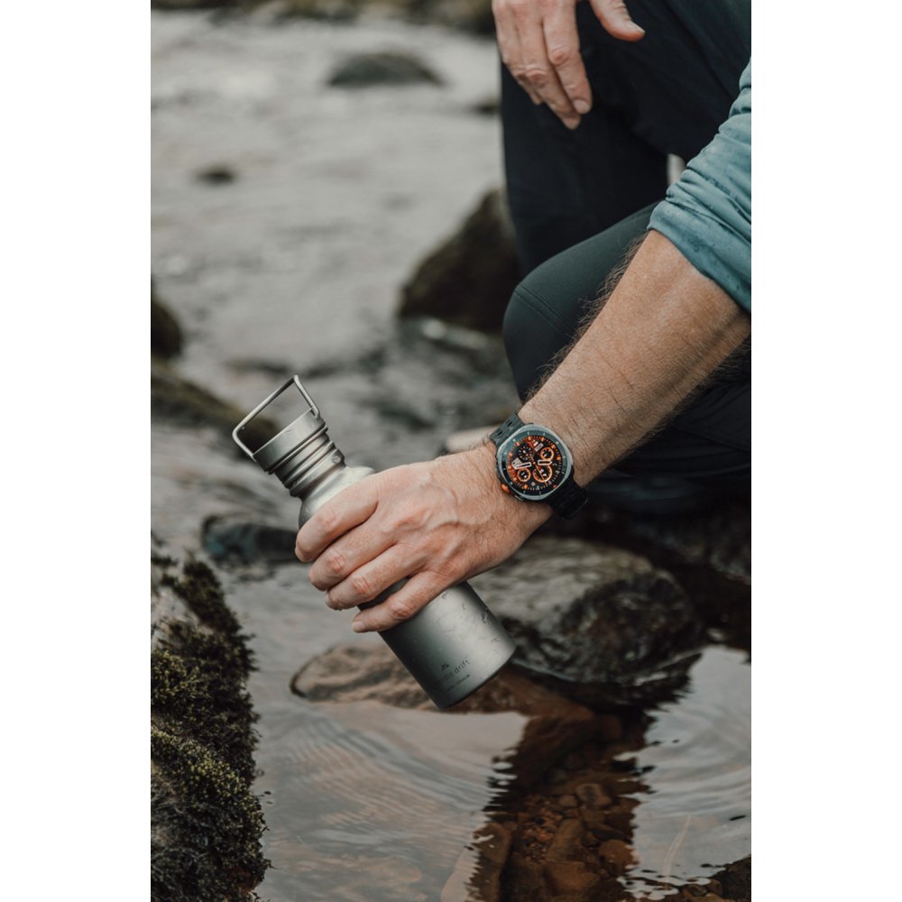 Ультралегкая бутылка для воды Nordic Drift Trail из титана, 600 мл арт. ND340.0002 Ультралегкая бутылка для воды Nordic Drift Trail из титана, 600 мл арт. ND340.0002
