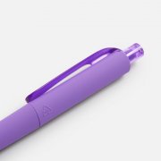 Ручка шариковая Prodir DS8 PRR-T Soft Touch, фиолетовая арт. 6075.77