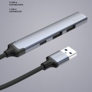 USB-хаб USB-A 3.0 + 2xUSB-A 2.0 + USB-C арт. 1-73143 USB-хаб USB-A 3.0 + 2xUSB-A 2.0 + USB-C арт. 1-73143