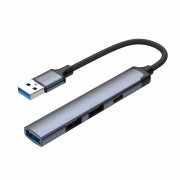 USB-хаб USB-A 3.0 + 2xUSB-A 2.0 + USB-C арт. 1-73143 USB-хаб USB-A 3.0 + 2xUSB-A 2.0 + USB-C арт. 1-73143
