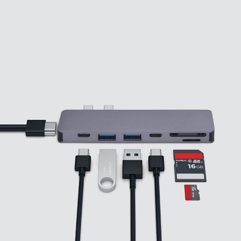 USB-C адаптер для MacBook 7-в-1 арт. 1-73122 USB-C адаптер для MacBook 7-в-1 арт. 1-73122