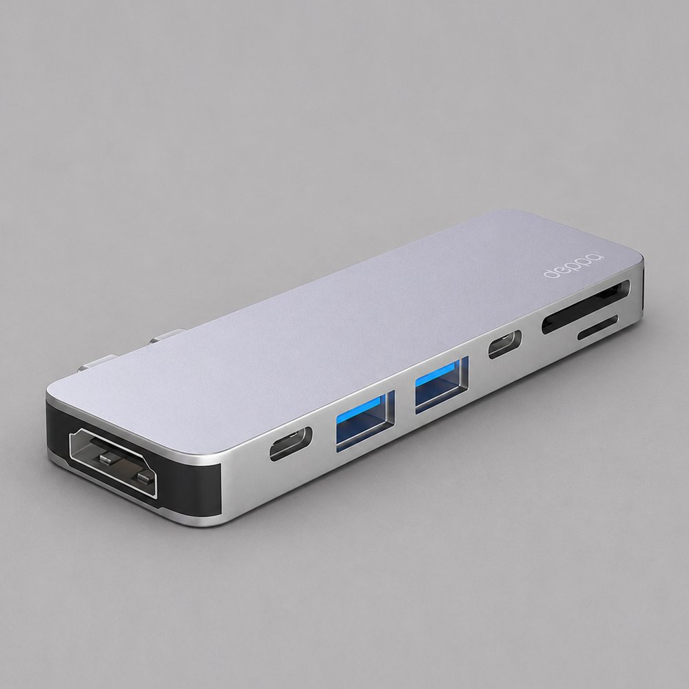 USB-C адаптер для MacBook 7-в-1 арт. 1-73122 USB-C адаптер для MacBook 7-в-1 арт. 1-73122