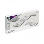 Беспроводная клавиатура Air Keyboard для MAC, Windows, 500 мАч, алюминий арт. 1-71106