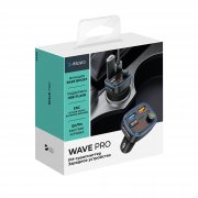 FM-трансмиттер Wave Pro, QC/PD, LED, 48Вт, ENC, Bass boost