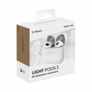 Беспроводные наушники с микрофоном Light Pods 3 , TWS, BT 5.4, 300 мАч