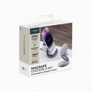 Беспроводная зарядная станция 3 в 1 MagSafe Rotation QI складная