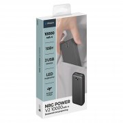 Внешний АКБ NRG Power V2 10000 мА-ч, 2A, 2xUSB