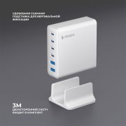 Зарядная станция 4xUSB Type-C, 2xUSB, PD, QC, 160Вт