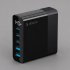 Зарядная станция 3xUSB Type-C, 2xUSB, PD, QC, 140Вт