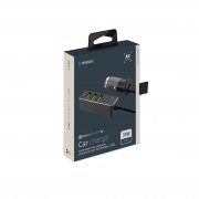 АЗУ 1 USB + 3 USB для пассажиров, QC 3.0, 7Аa