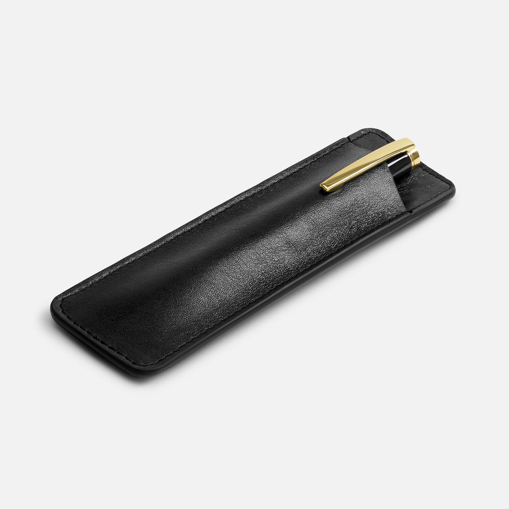 Набор Letra Gold: ручка с кожаным футляром, черный арт. 21288.30 Набор Letra Gold: ручка с кожаным футляром, черный арт. 21288.30