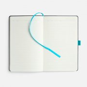 Ежедневник Lungo, недатированный, темно-бирюзовый