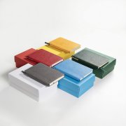 Набор подарочный SMALL IDEA: блокнот и ручка в подарочной коробке Жёлтый