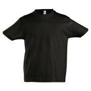 Футболка IMPERIAL KIDS 08А черный 100% хлопок 190г/м2 Черный