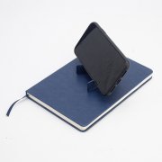 Блокнот "Стендап" А5 с подставкой под смартфон синий