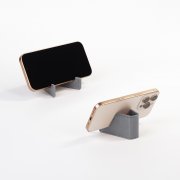 Блокнот "Стендап" А5 с подставкой под смартфон серый