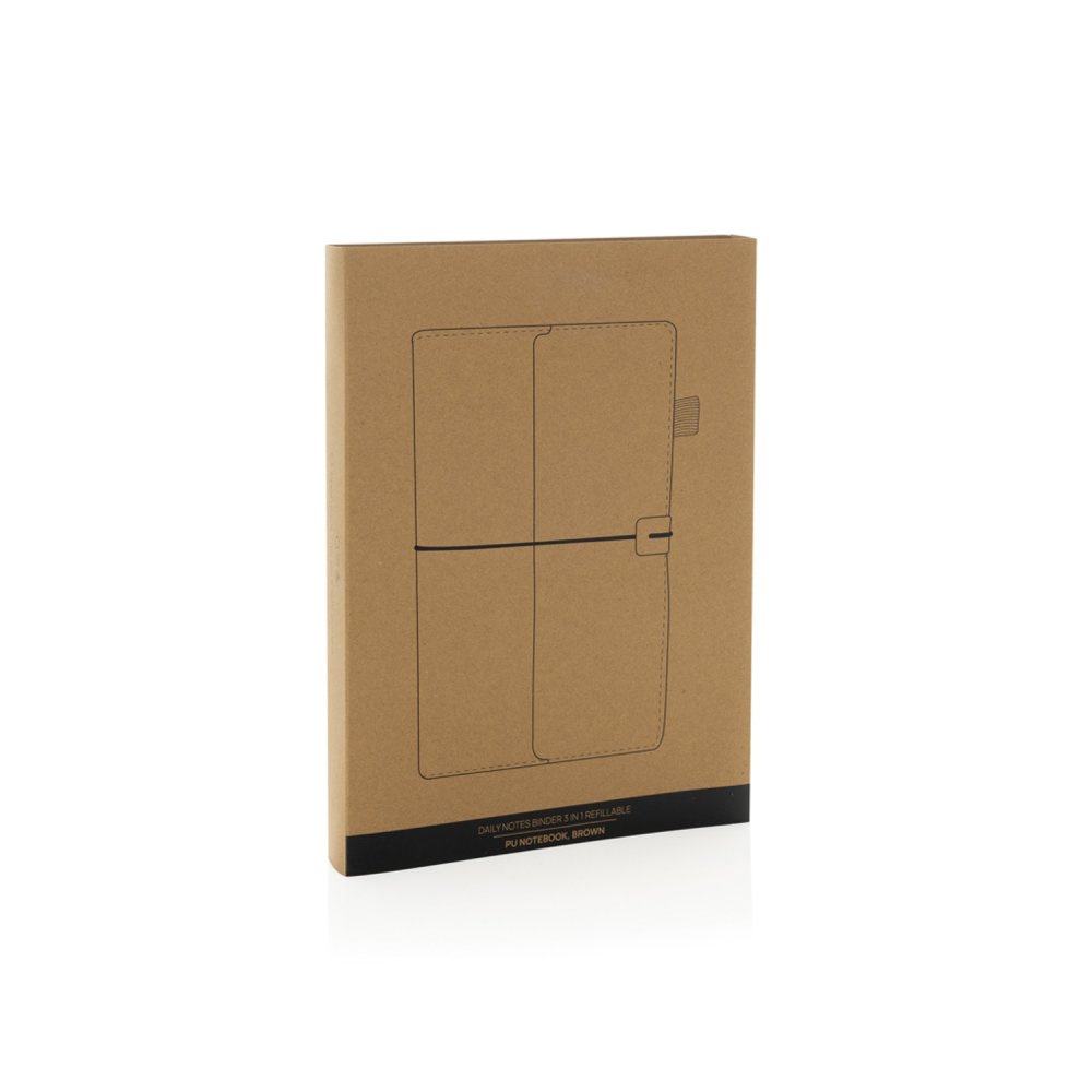 Многофункциональный блокнот Daily Notes Binder 3 в 1 в обложке из PU, А5 арт. P774.1009 Многофункциональный блокнот Daily Notes Binder 3 в 1 в обложке из PU, А5 арт. P774.1009