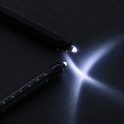 Ручка металлическая Stark,мультиинструмент 8в1, чёрная арт. 1093.02