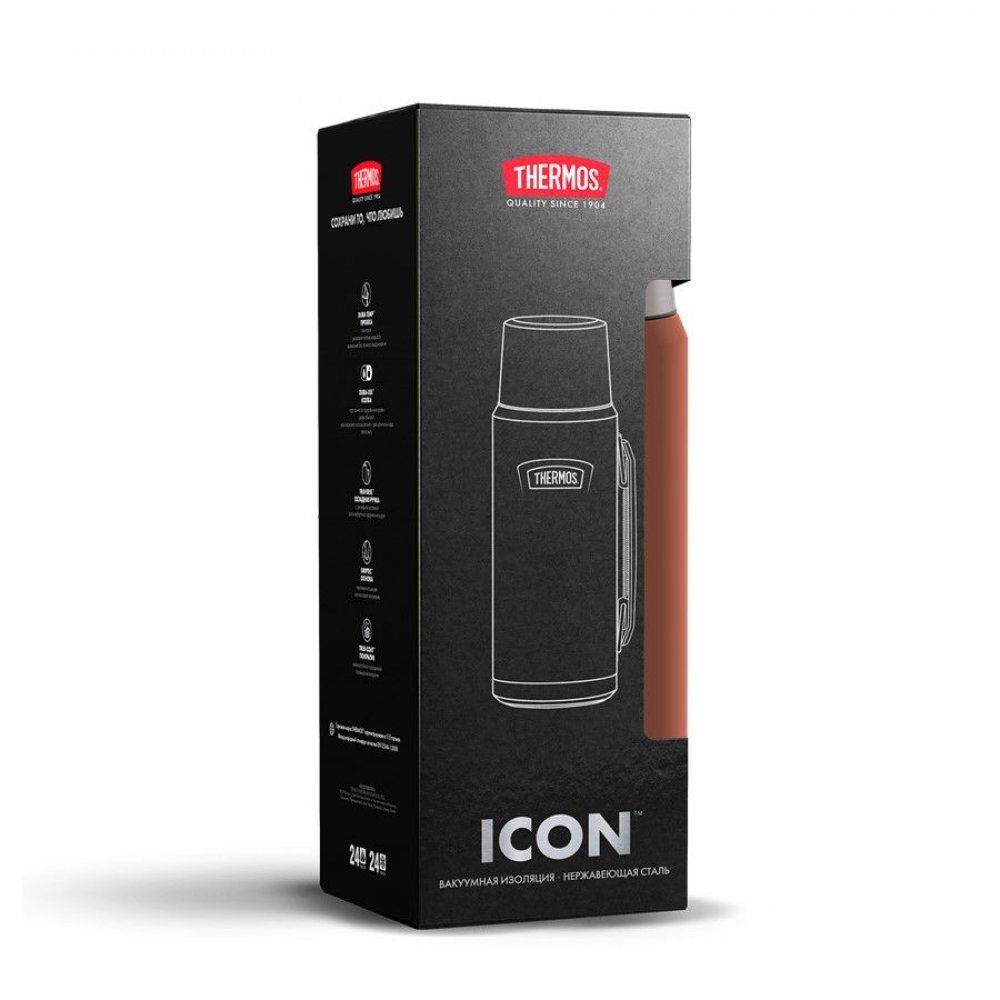 Термос Icon 1200, коричневый арт. 20539.59 Термос Icon 1200, коричневый арт. 20539.59