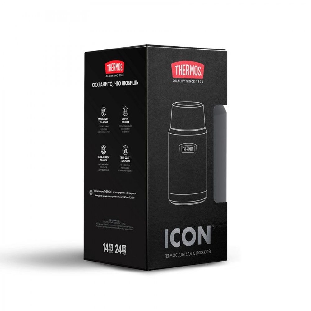 Термос для еды Icon 710, черный арт. 21297.30 Термос для еды Icon 710, черный арт. 21297.30