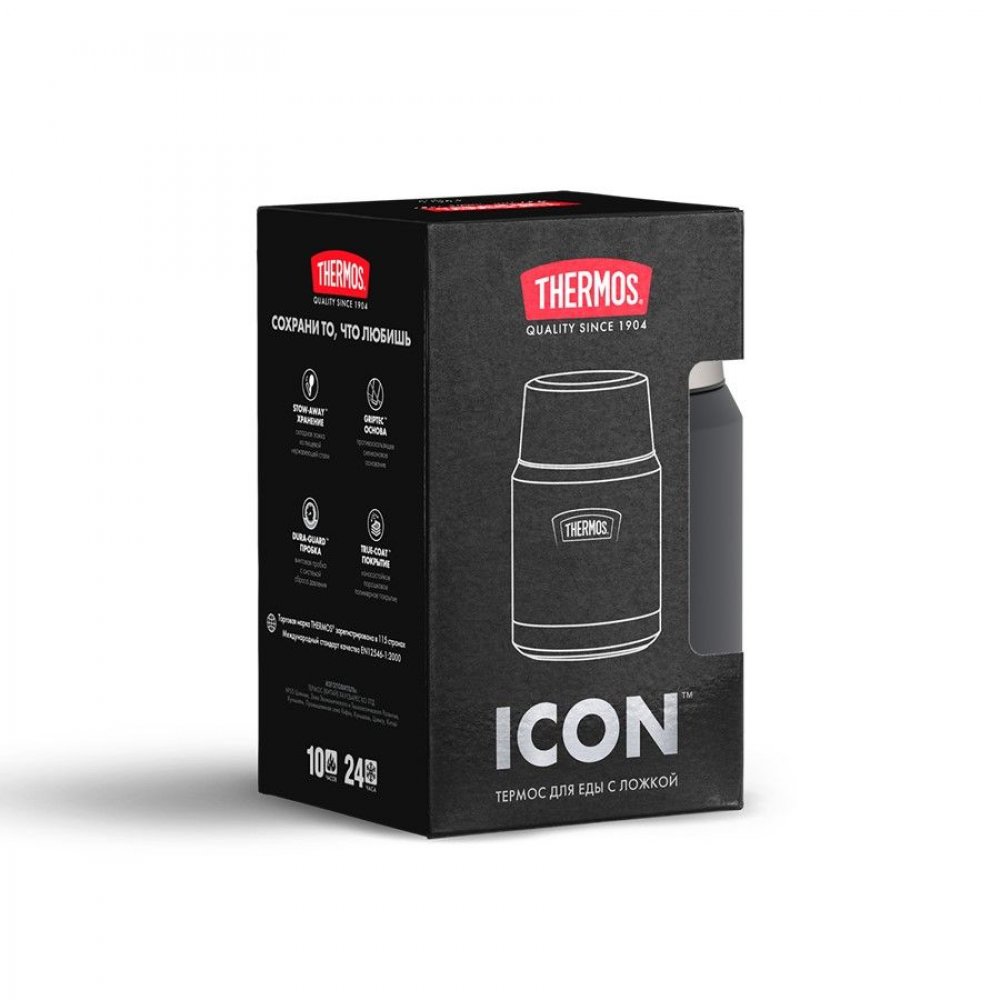 Термос для еды Icon 470, черный арт. 21296.30 Термос для еды Icon 470, черный арт. 21296.30