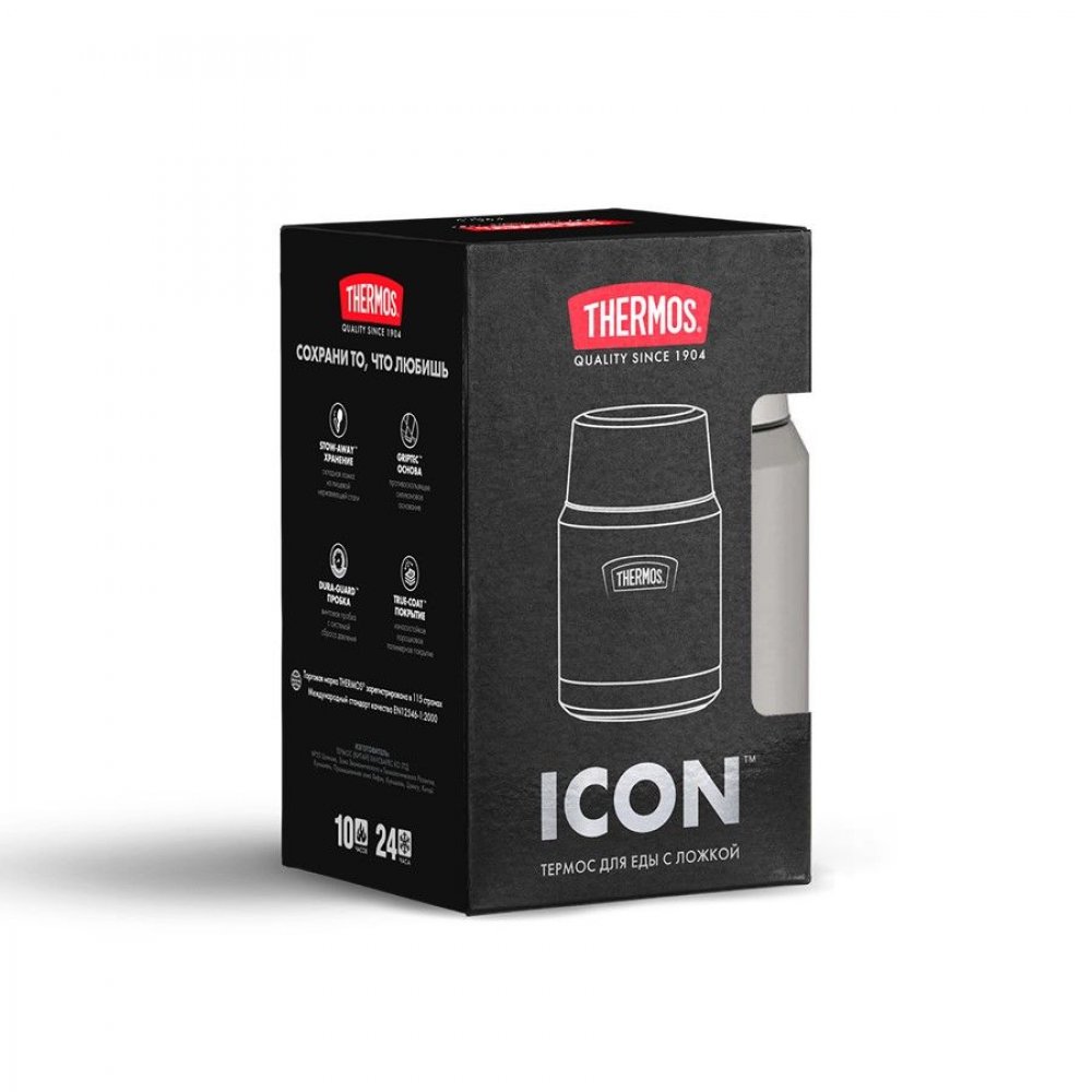 Термос для еды Icon 470, стальной арт. 21296.10 Термос для еды Icon 470, стальной арт. 21296.10
