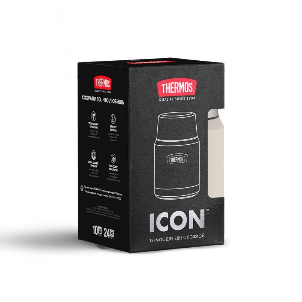 Термос для еды Icon 470, бежевый арт. 21296.00 Термос для еды Icon 470, бежевый арт. 21296.00